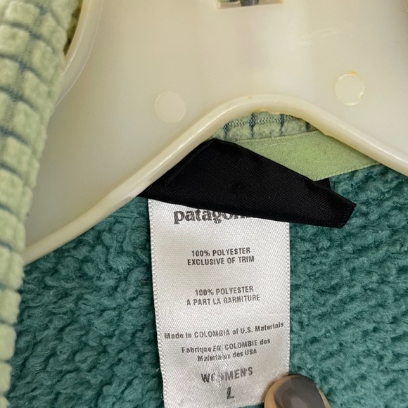 Patagonia R Full Zip Up Fleece Sweater Size: L - Picture 10 of 10